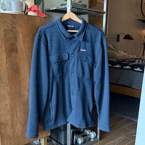 Patagonia Better Sweater Navy Shirt Jacket
